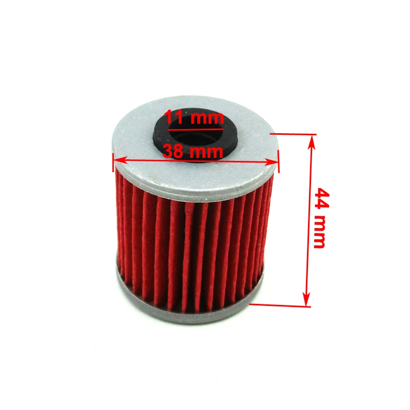 XLSION 12 шт. масляные фильтры для бета REV 4Stroke EVO 250 300 SUZUKI RMZ250 RMZ450 Kawasaki KX250F KX250 KX450F 2008