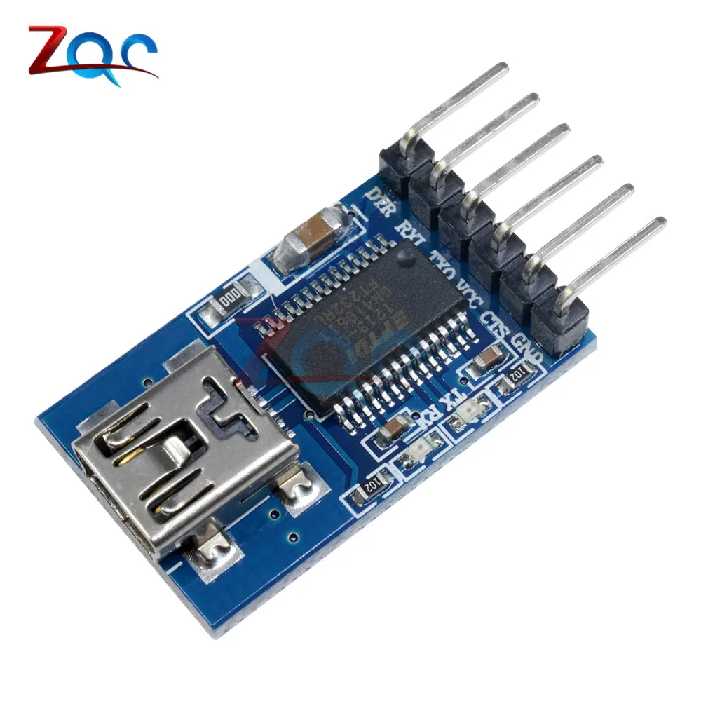 FT232RL FTDI мини USB к TTL Серийный RS232 MAX232 адаптер модуль для Arduino порт загрузки 3 V 5 V|usb