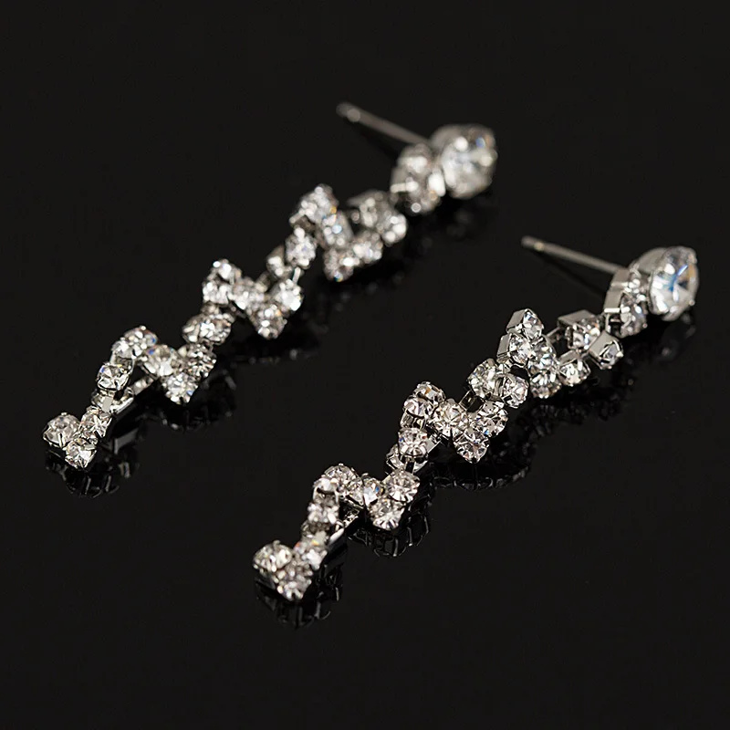 Комплект из колье и серёг с австрийским кристаллом|earrings light|jewelry daughterjewelry castings for