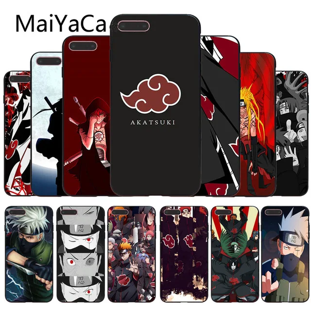 MaiYaCa Akatsuki как он заморожен для iPhone 4S SE 5C 5S 6 6S 7 8 Plus X XR XS MAX черный мягкий чехол