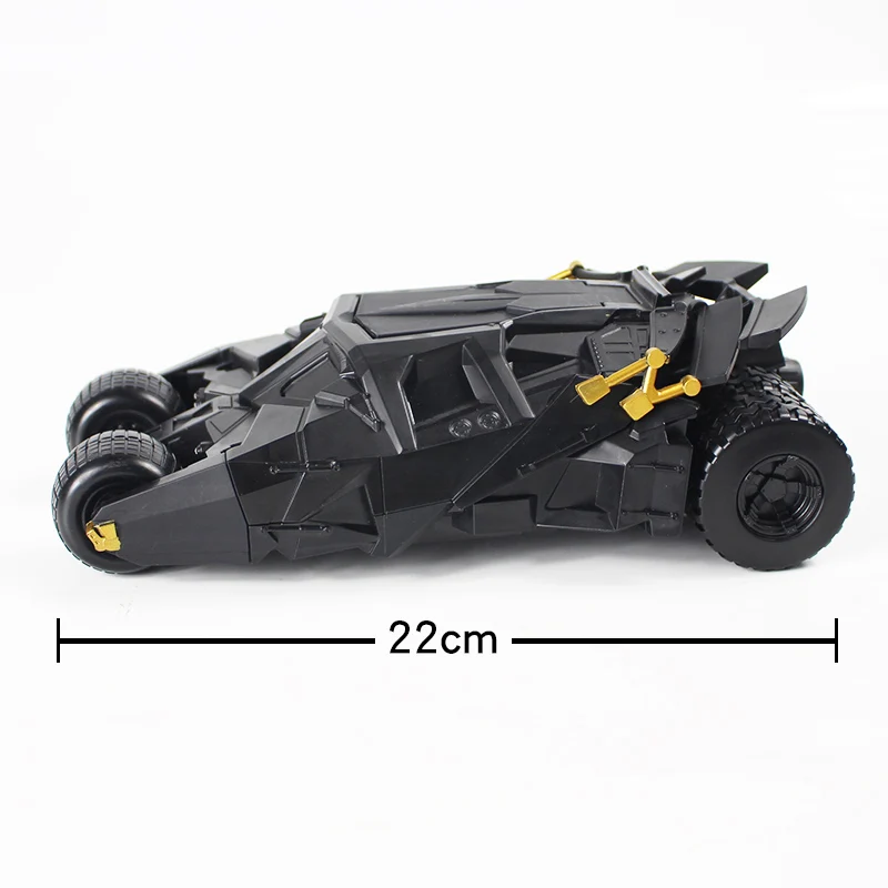 22 см Batman Batmobile черный автомобиль Vehecle игрушки Фигурки Коллекционная модель игрушки для детей