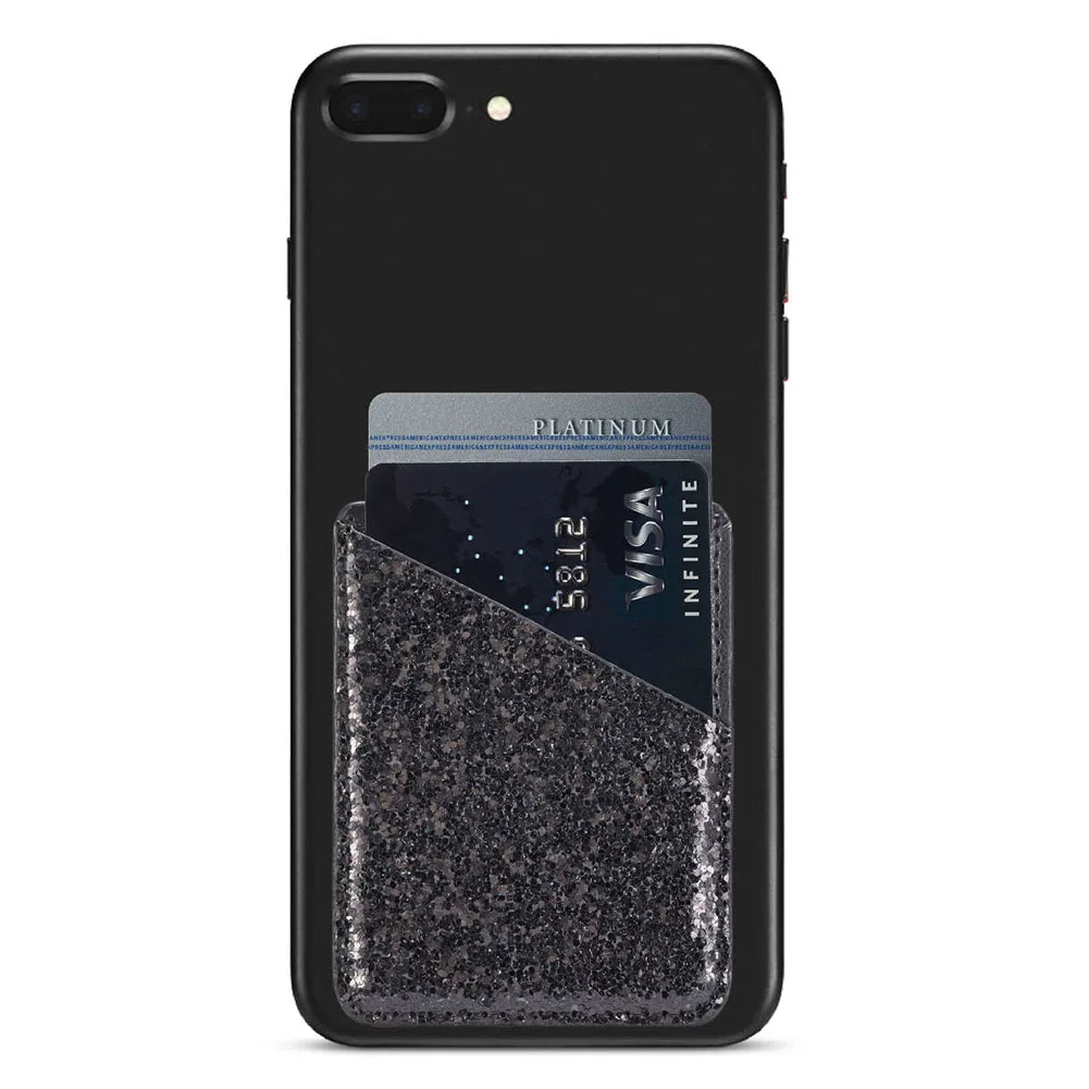 Женский мини кошелек для кредитных карт с блестками|Держатели и пропусков| |