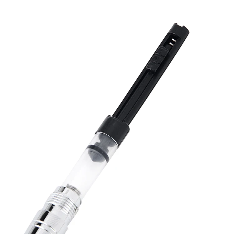 Роскошная брендовая перьевая ручка Jinhao из платиновой стали с серебристым металлическим наконечником с капюшоном для офиса и школы