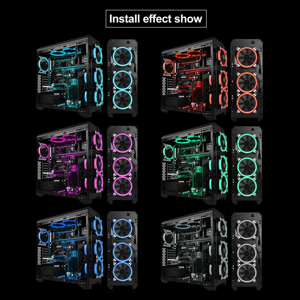 120 мм 120x120x25 мм 12 В DC бесщеточный PC чехол для компьютера Вентилятор охлаждения 1200PRM AU03 Прямая поставка