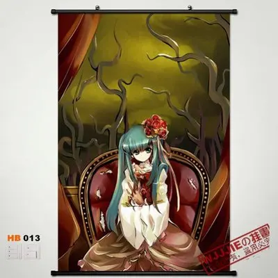 Аниме Umineko no Naku Koro ni Beatrice Lambda домашний декор плакат настенная прокрутка | Дом и сад