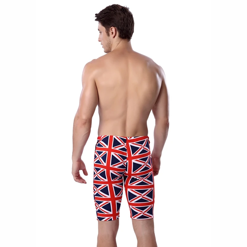 Принт Флаг Великобритании Гидрошорты для плавания по колено плавать Мужские