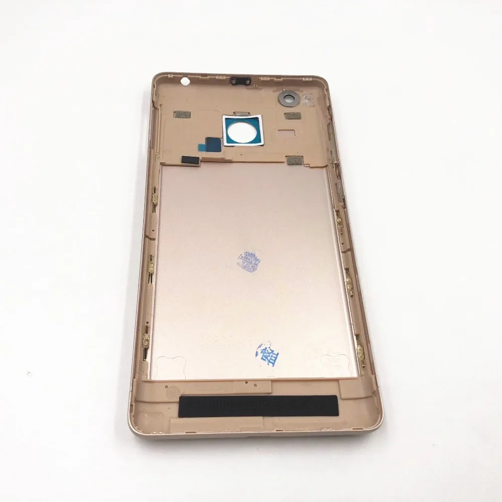 5," для Xiaomi Redmi 3S задняя крышка батарейного отсека Корпус+ стекло объектива камеры+ Кнопка громкости питания+ логотип