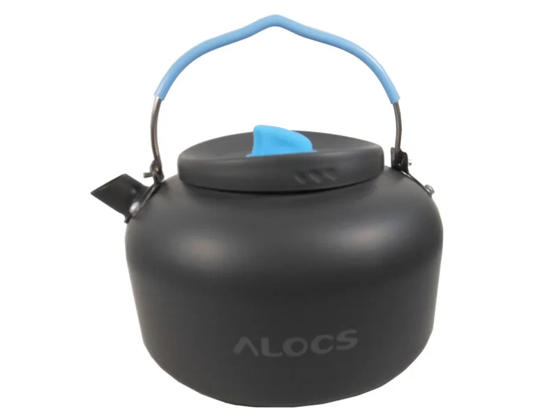 Чайник для воды Alocs 1 4 л кемпинга горшок пикника посуда приготовления пищи на