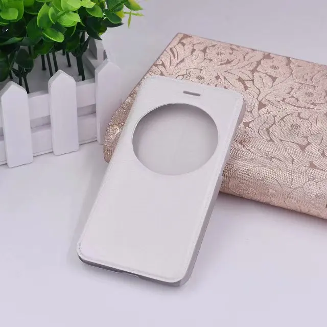 Чехол для Asus Zenfone3 GO ZB501KL, откидная подставка с окошком обзора, кожаный чехол для телефона, чехол для Asus Zenfone 3 Live ZB501KL