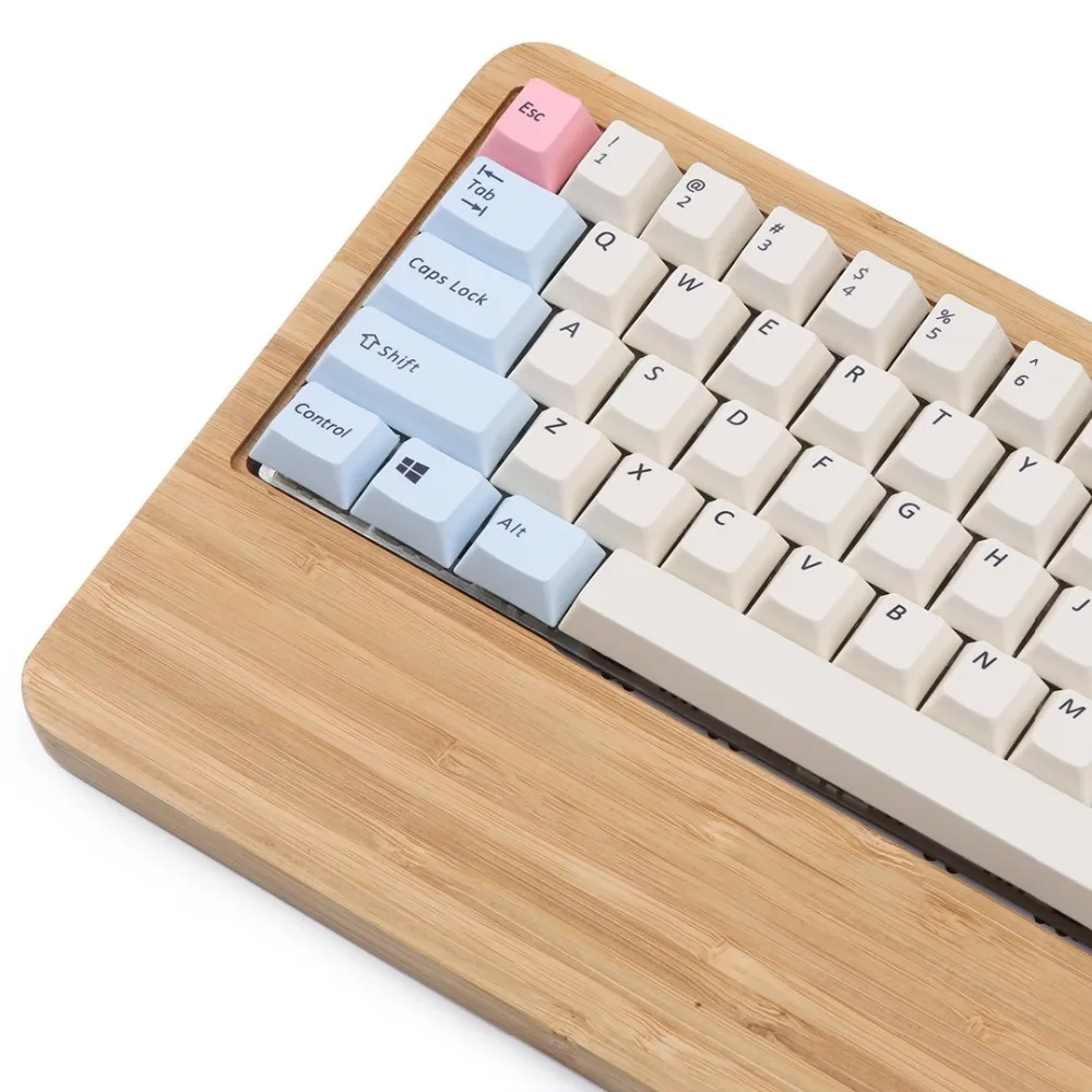 60% бамбуковый чехол на заказ DZ60 GH60 cherry mx механическая клавиатура