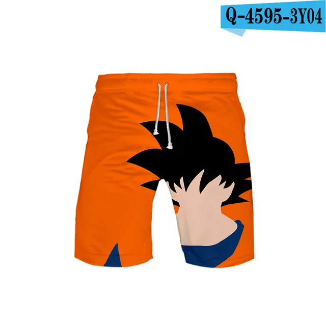 3d-st104 Мужские s 3D Dragon ball GOKU 3D пляжные шорты Плавки новые летние быстросохнущие пляжные плавающие шорты мужские хип-хоп пляжные шорты, плавки, одежда - Цвет: 3d-st104