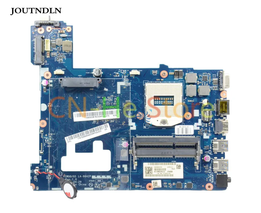 JOUTNDLN для ноутбука LENOVO G510 материнская плата VIWGO/GS LA 9642P 90003691 90003692 PGA947 DDR3 встроенная