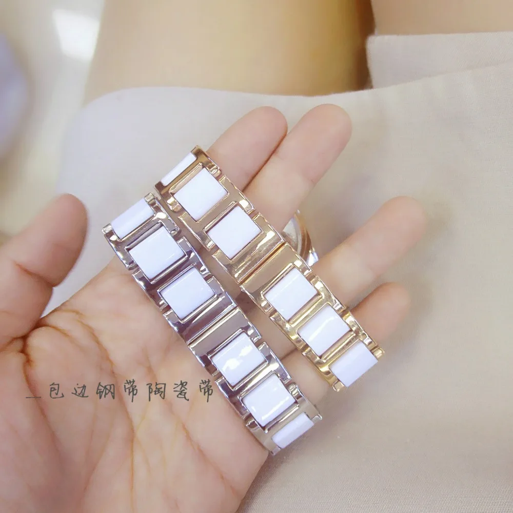 BS брендовые высококачественные полностью керамические часы для женщин