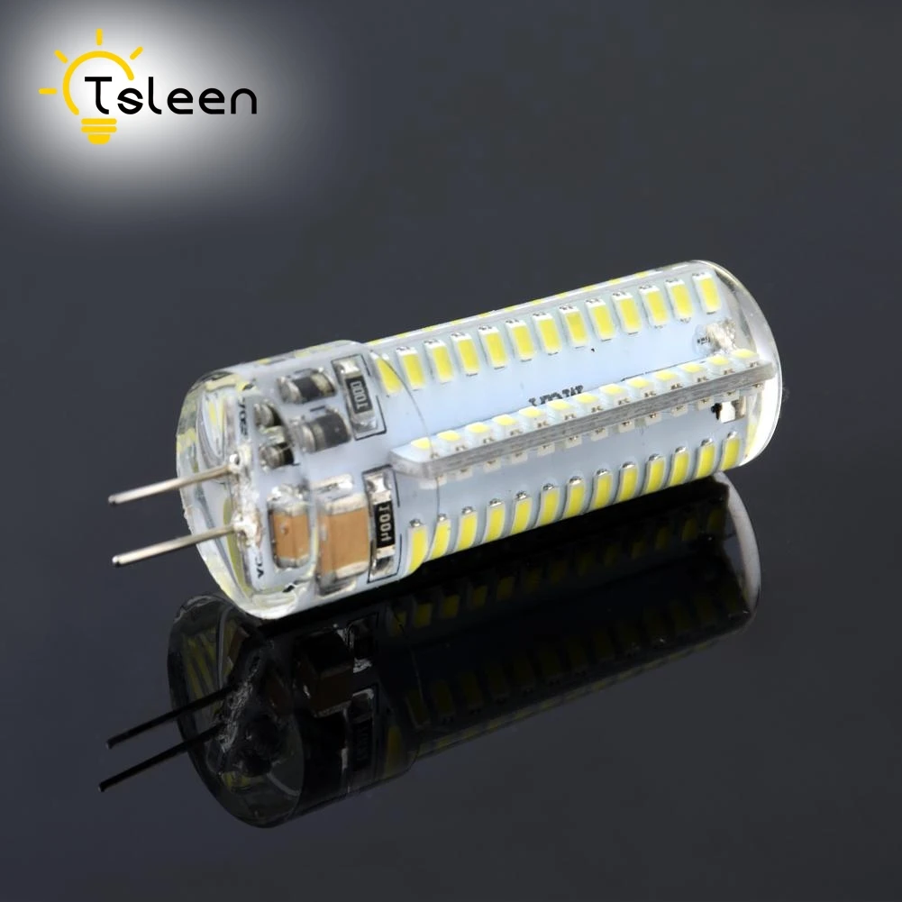 G4 светодиодный 12V DC 12V AC DC 220V AC 3014 SMD 360 градусов лампа 3W 5W 6W 8W 9W для дома, офиса, студии и выставок