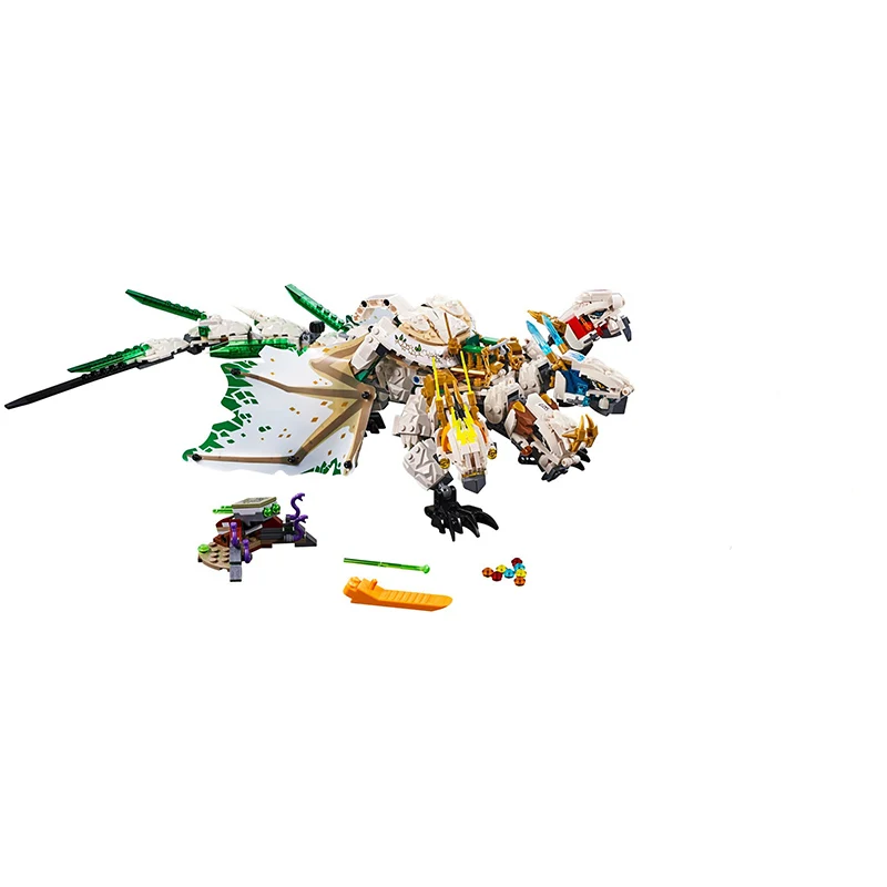 Новый набор ниндзя Ultra Dragon совместимы с Ниндзяго строительные блоки фигура