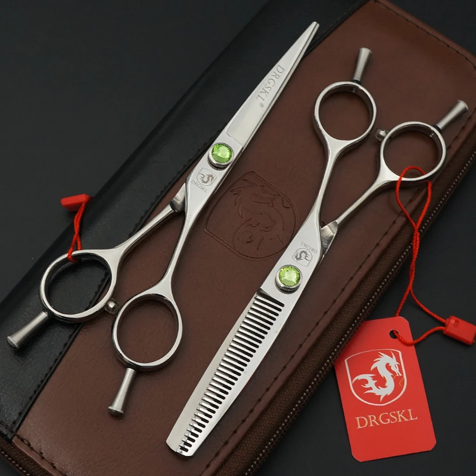 DRGSKL симметричные ножницы для волос парикмахерские 6 дюймов A-shape Профессиональные