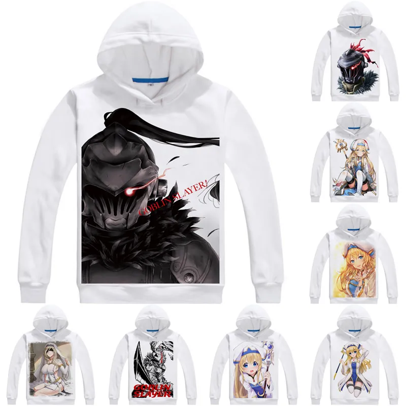 

Coolprint Goblin Slayer Mens Hoodies Goburin Sureiya Priestess Onna Shinkan Men Sweatshirt Streetwear Anime Hoodie Long Hooded