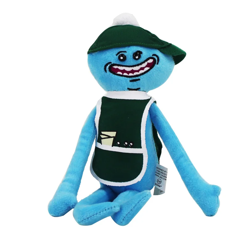 

5Styles 25~30cm toys Happy Sad Foamy Meeseeks Mr. Poopybutthole Mr. Meeseeks Soft Stuffed Plush Toys
