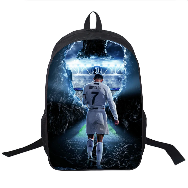 2019 Горячая Криштиану Роналду CR7 школьный рюкзак для детей мальчиков Модная