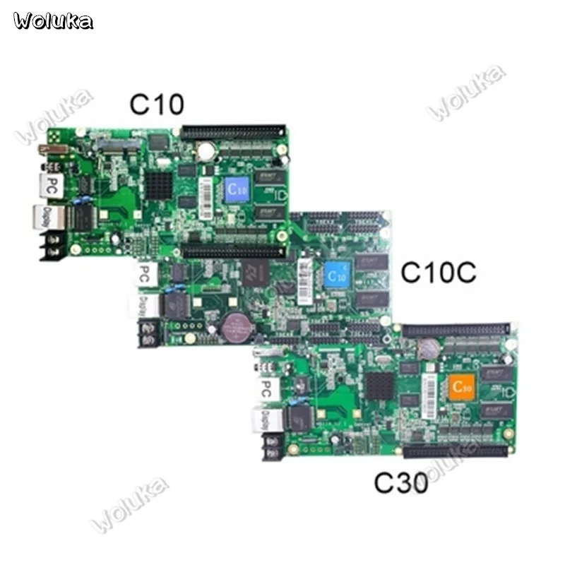HD-C10/C10C/C30 светодиодный дисплей асинхронная полноцветная карта управления