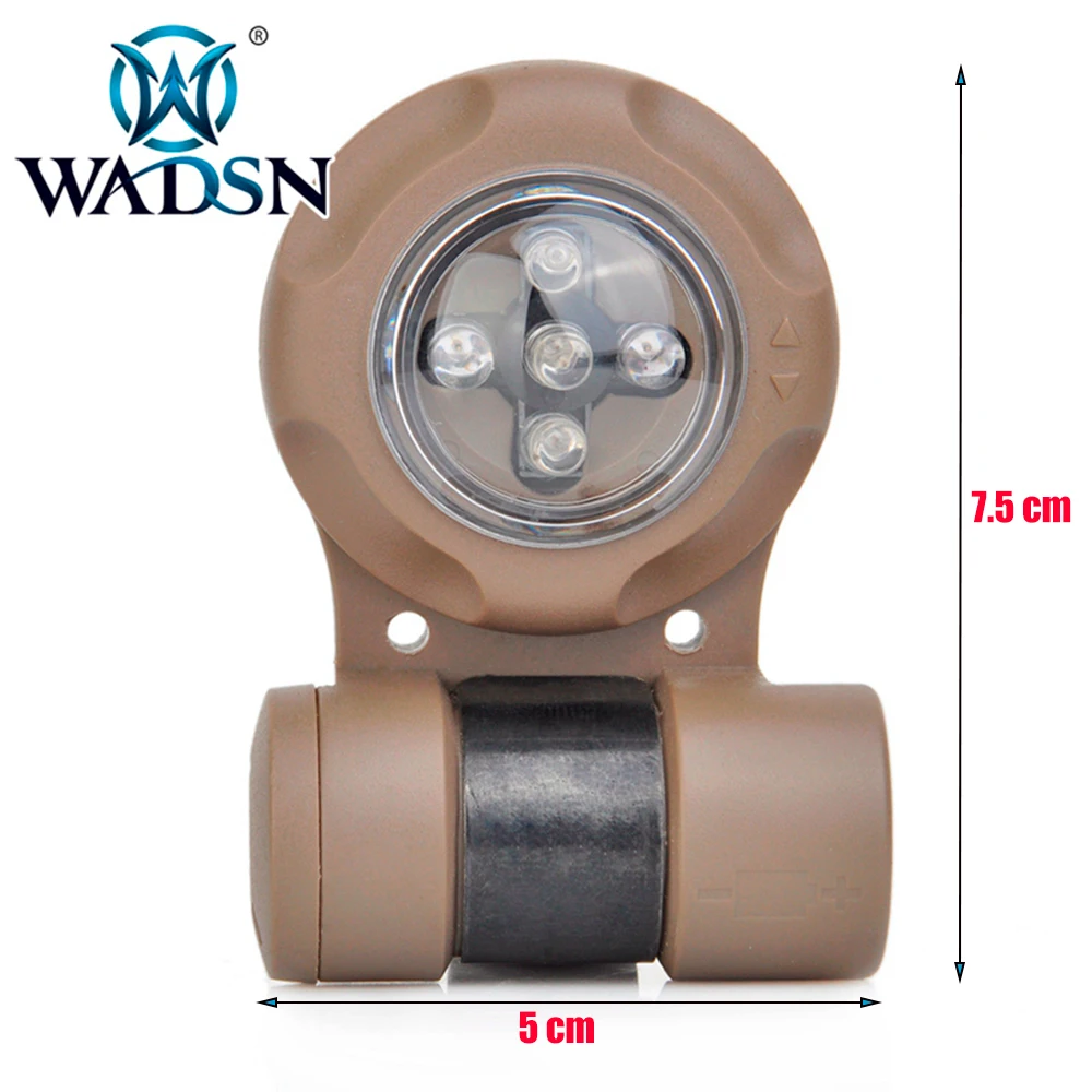 WADSN Signal Light VIP IR LED Safety Light Outdoor Survival Emergency Flasher Military Strobe Light Navy Seal Light WEX079
