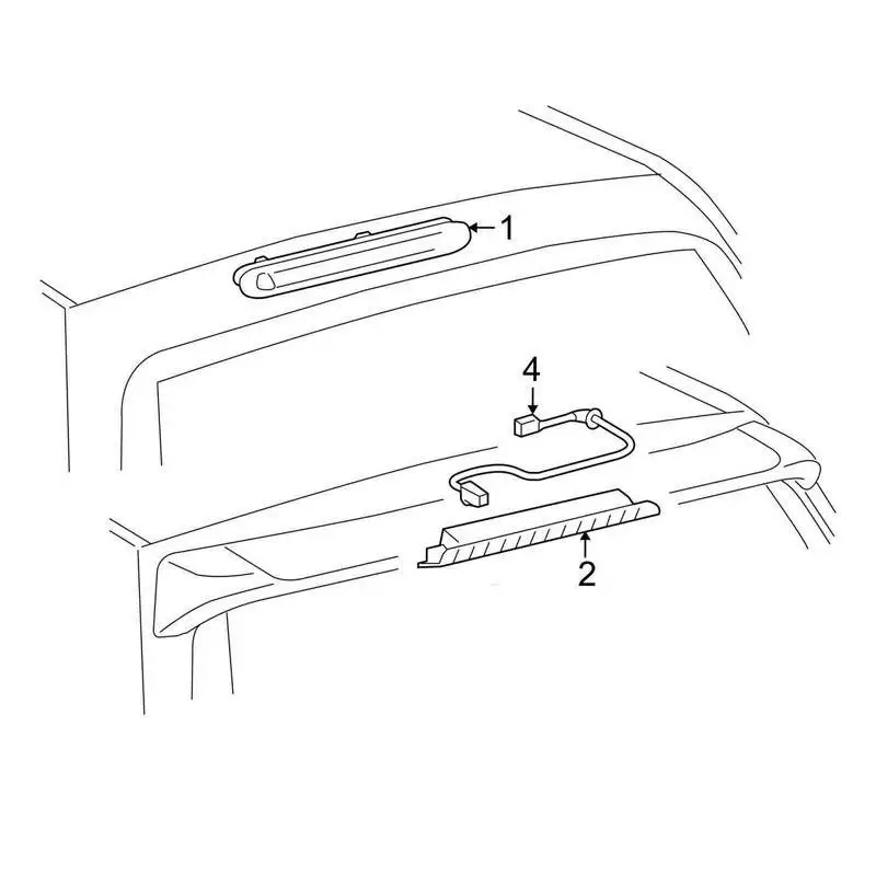 Тормозной Стоп сигнал для Toyota sequoia 2008 2016 / RAV4 2006 2012|lamp lamp|sequoia toyotalamp mount |