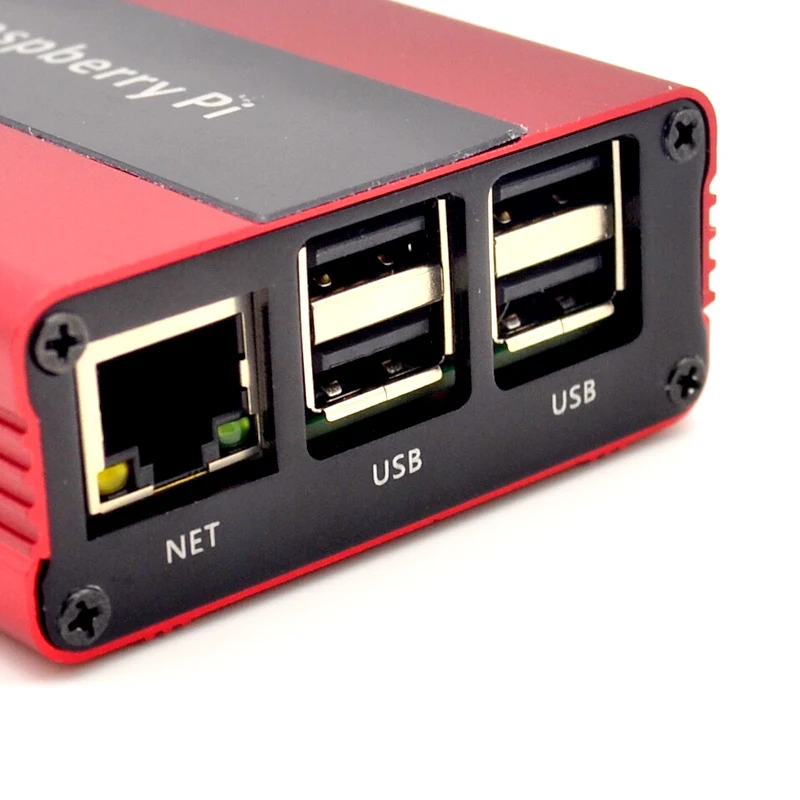 Raspberry Pi 3 b + металлический чехол из алюминиевого сплава Совместимость Rpi3/Rpi2 корпус
