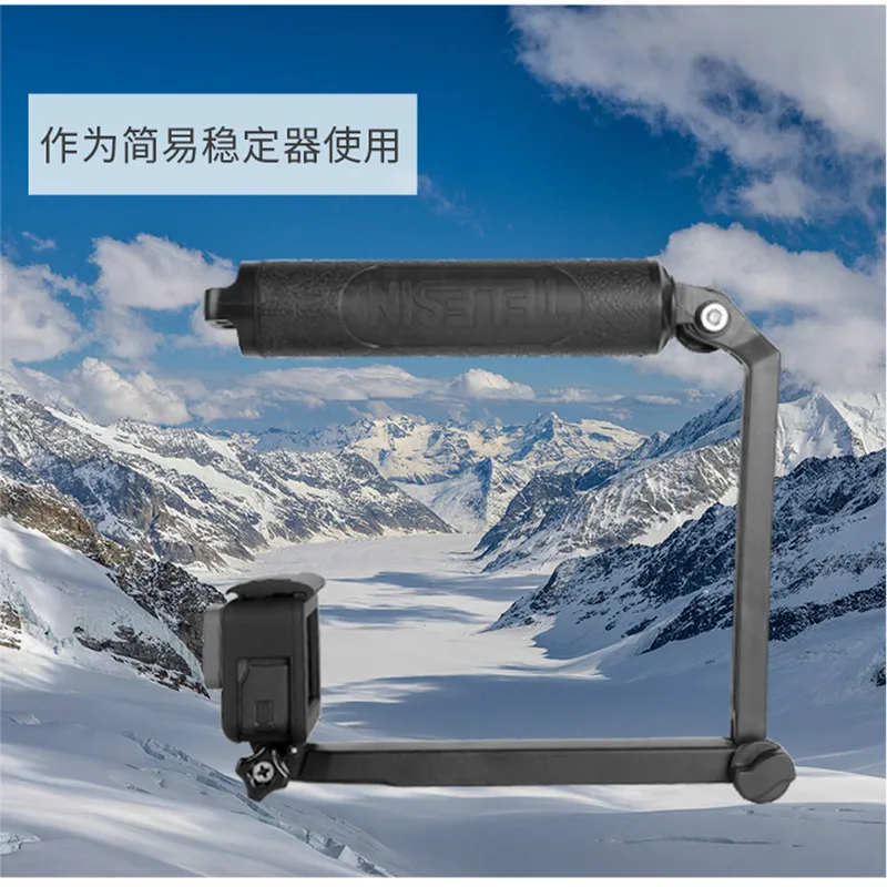 TELESIN дизайн для Аксессуары для штатива Gopro 3 Way Monopod Mount Float Bobber Grip для Gopro Hero6 5 4 3+ для xiaomiyi SJ4000
