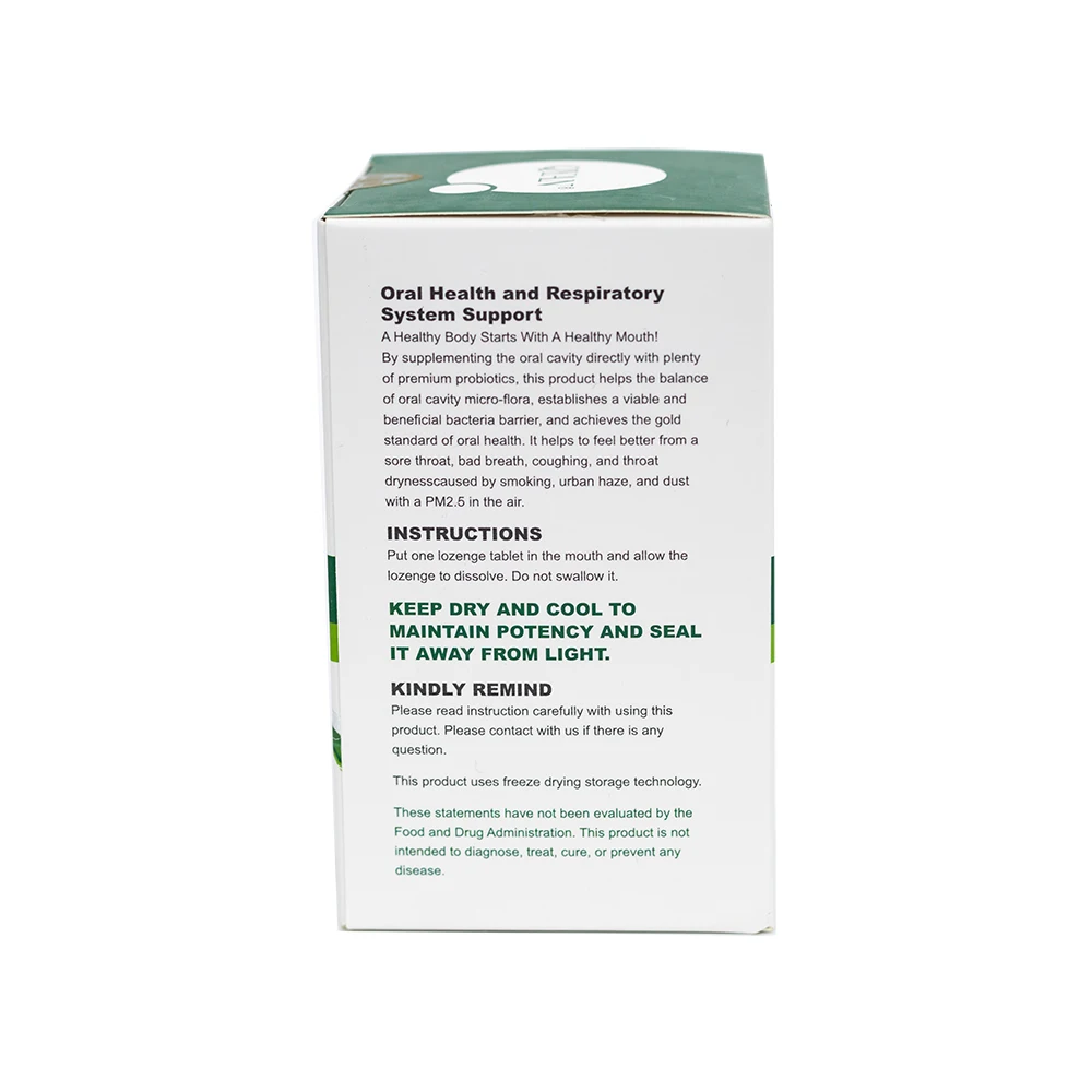 Care Oral Hygiene Lozenge Tablets Throat Discomfort Smoking Bad Breath Cough Mouth Health Invalid Refund(Don't Swallow Directly)