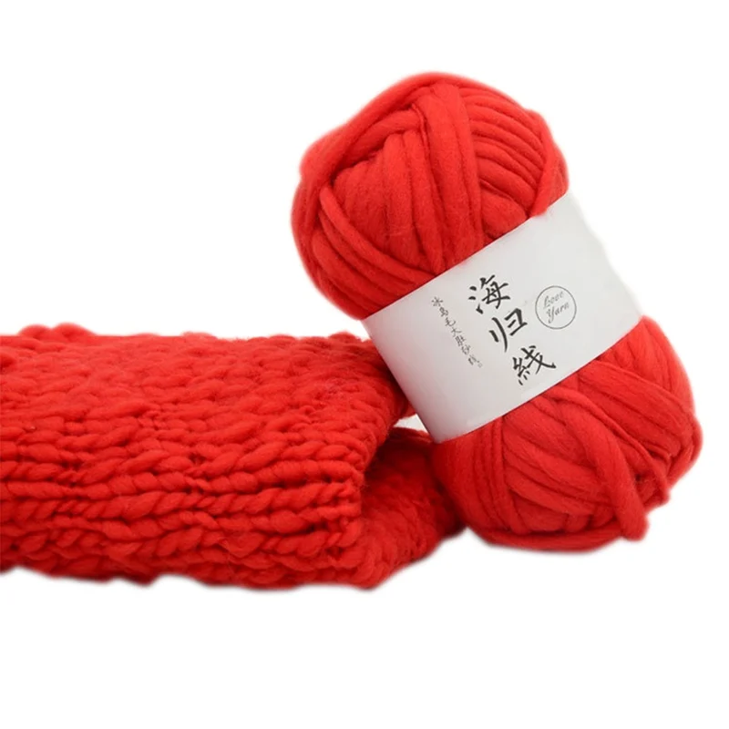 Hoomall, 50 г/лот, новая пряжа для ручного вязания, высокое качество, Мягкая шерстяная пряжа, вязаный свитер, одеяло, шапка, шарф, носки, сделай сам, рукоделие