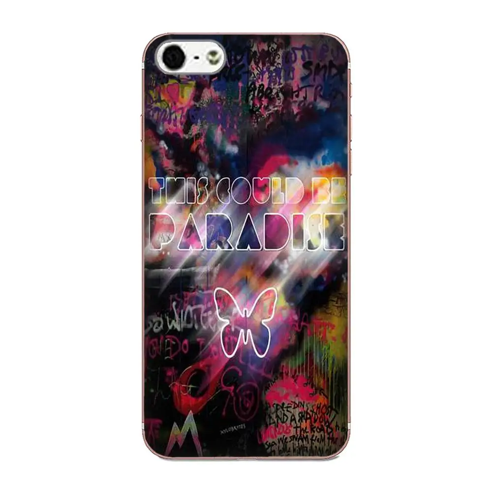 Мягкий мобильного телефона прозрачный Coldplay узор для Xiaomi Note 3 4 mi 4C 4i 5 5S 5X6 6X A1 Max x