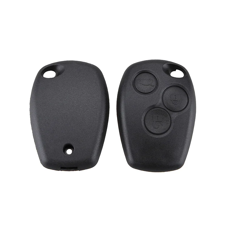 Трехкнопочный автомобильный чехол для ключа BHKEY без лезвия Renault /Clio /Modus /Trafic