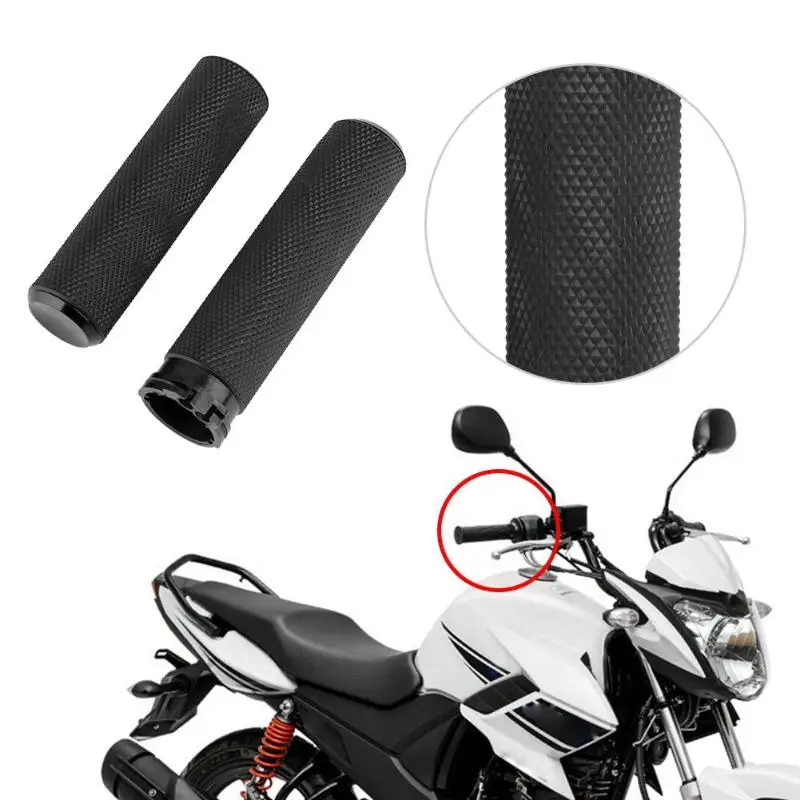 1 пара высококачественные черные мотоциклетные ручки для Harley Sportster Softail|Ручки