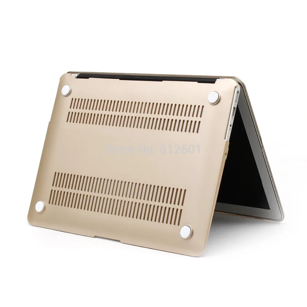 Чехол для ноутбука защитный чехол золотого цвета mac Air/PRO 11 6 13 3 15 4 retina Жесткий без