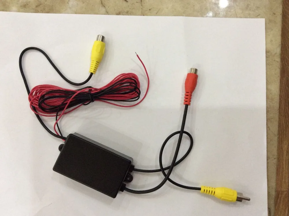 Самый дешевый/интеллектуальный контроль 2 канальный автомобильный видео