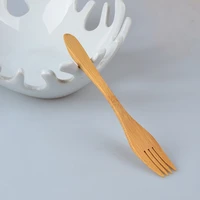 bamboo household appliances factory direct green bamboo fork household tableware wholesale