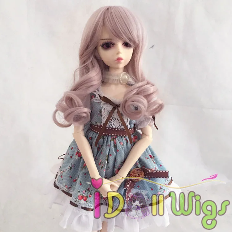 Бесплатная доставка парик для куклы из высокотемпературного волокна