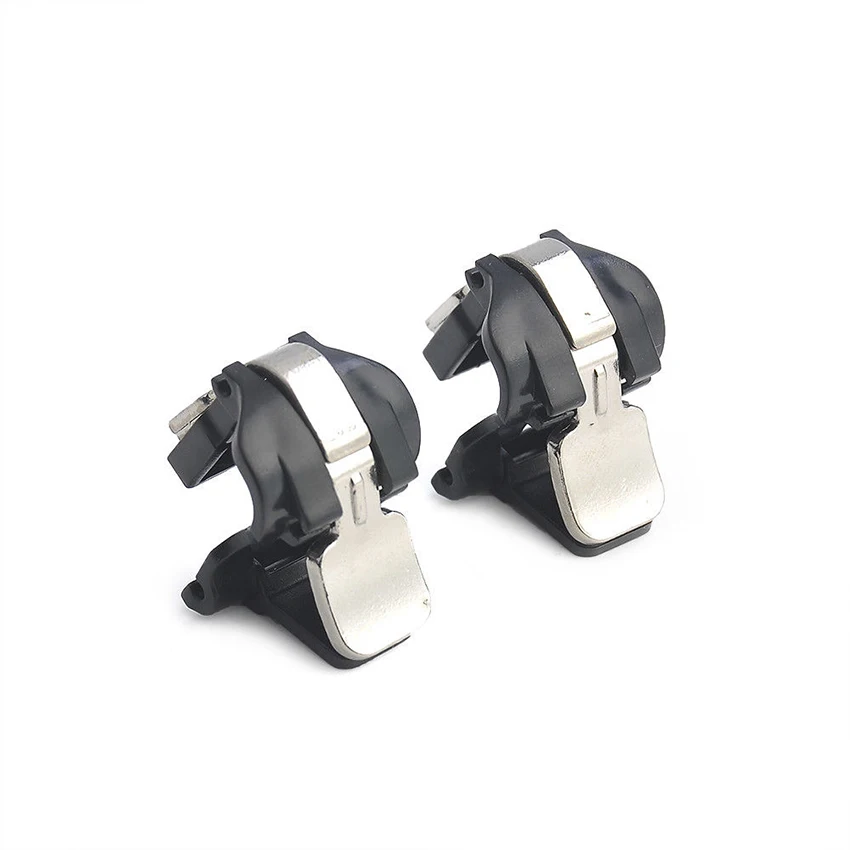 Black PUBG мобильный телефон игровой триггер огонь кнопка ручка для L1R1 шутер контроллер - Цвет: Black