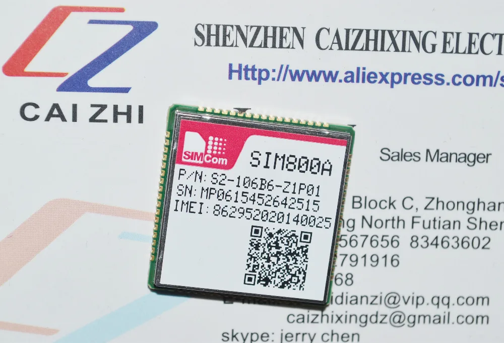 Новейший оригинальный модуль SIMCOM GSM/GPRS SIM800A расширения штыревая панель для