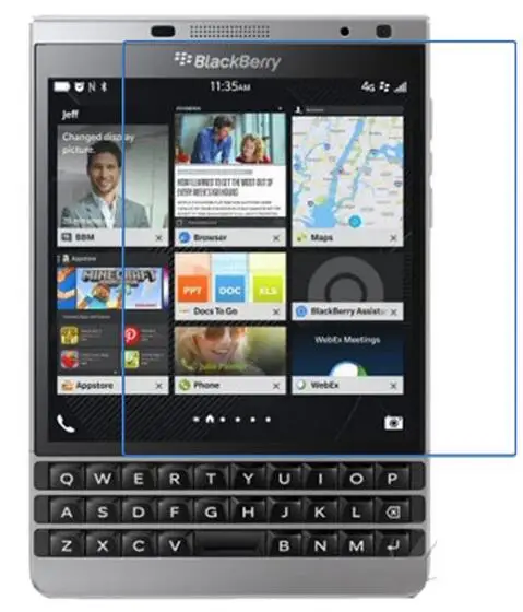 2 шт./лот HD фильм Прозрачный Протектор Экрана для Blackberry Z30 телефон Ясно Передняя