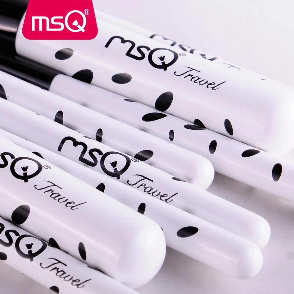 Набор кистей для макияжа из ПУ кожи 8 шт. | Красота и здоровье