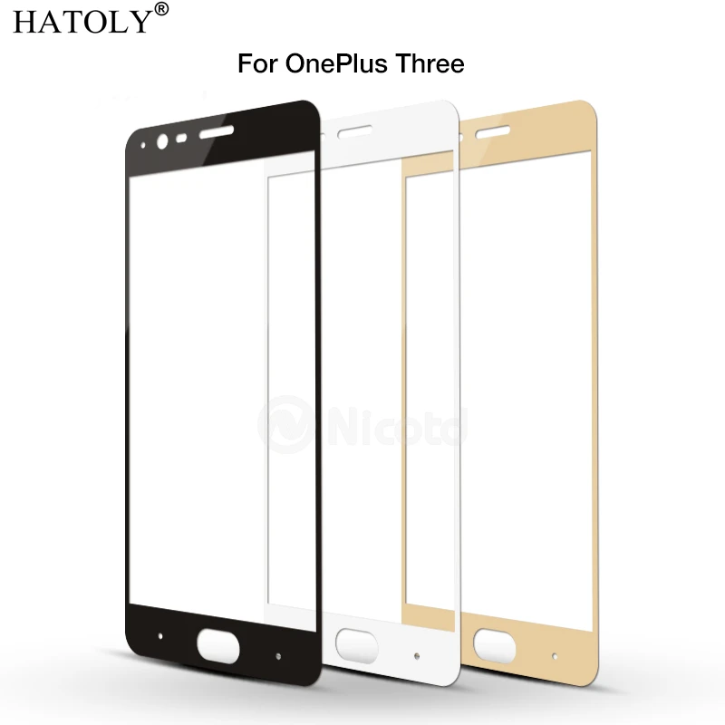 Защитное стекло HATOLY для Oneplus 3T 1 шт. | Мобильные телефоны и аксессуары