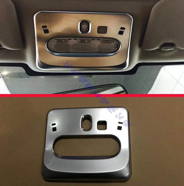 Хромированные светильники ABS для Nissan Qashqai J11 2015 2016 2017 внутренние чтения отделочная