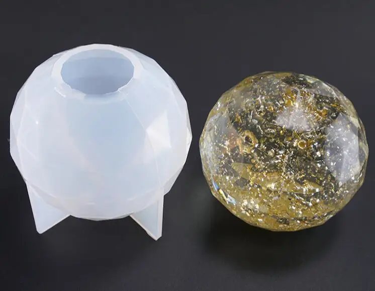 Трехмерная многогранная силиконовая форма для хоккея с шариком Универсальная из