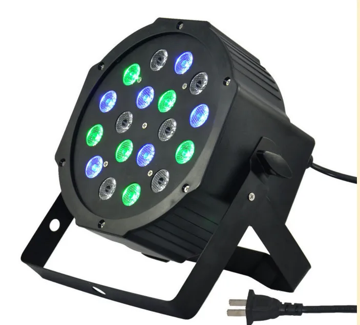 Фото 5 шт. в одной картонной упаковке 1 Вт X 18 RGB тонкое светодиодное освещение PAR для 5 шт. в одной картонной упаковке 1 Вт X 18 RGB тонкое светодиодное освещение PAR для