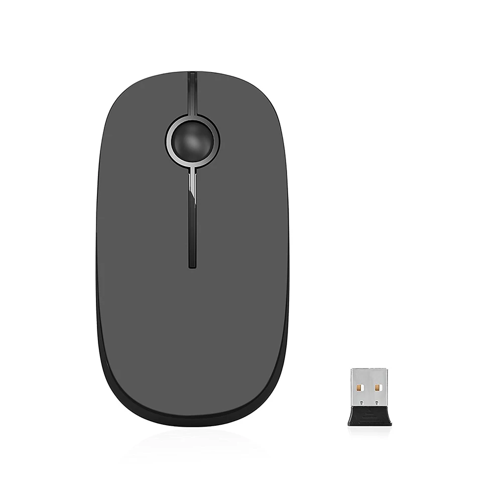 SeenDa Бесшумная беспроводная мышь 2,4G usb мышь s для ноутбука Chromebook компьютерная офисная оптическая мышь Ультра тонкая мышь ПК