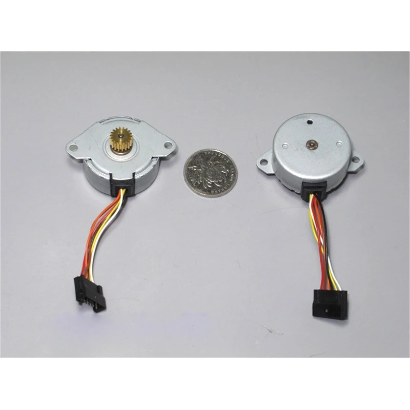 5 шт. двухфазный четырехпроводной шаговый двигатель с постоянным магнитом 35 мм |