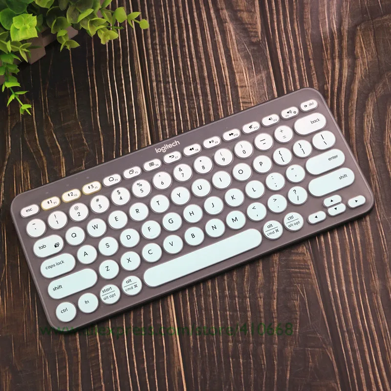Мягкая силиконовая крышка клавиатуры защитная пленка для logitech K380 K 380 Bluetooth клавиатура мульти-устройство механическая защита кожи