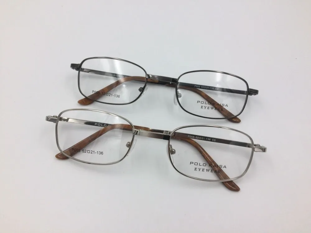 Складные очки в титановой оправе мужские Оптические по рецепту с чехлом|prescription