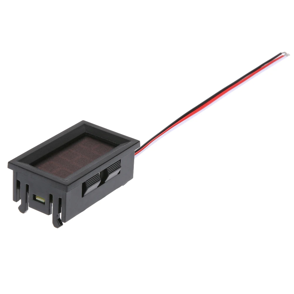 Цифровой мини-вольтметр с ЖК-дисплеем красный синий зеленый V27D 0 56 дюймов